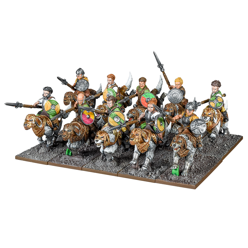 Halfling Cavalry with Spears leftside Halfling Cavalry with Spears leftside