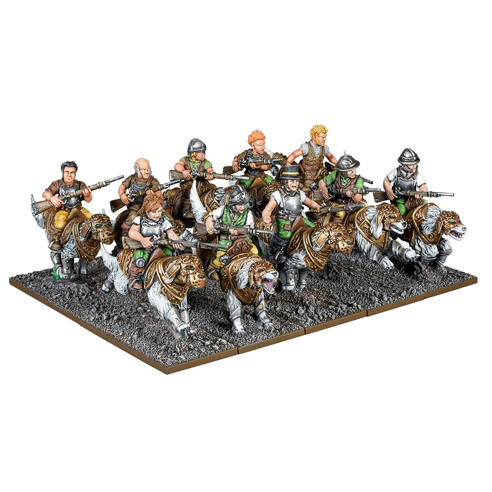 Halfling Cavalry with Handguns rightside