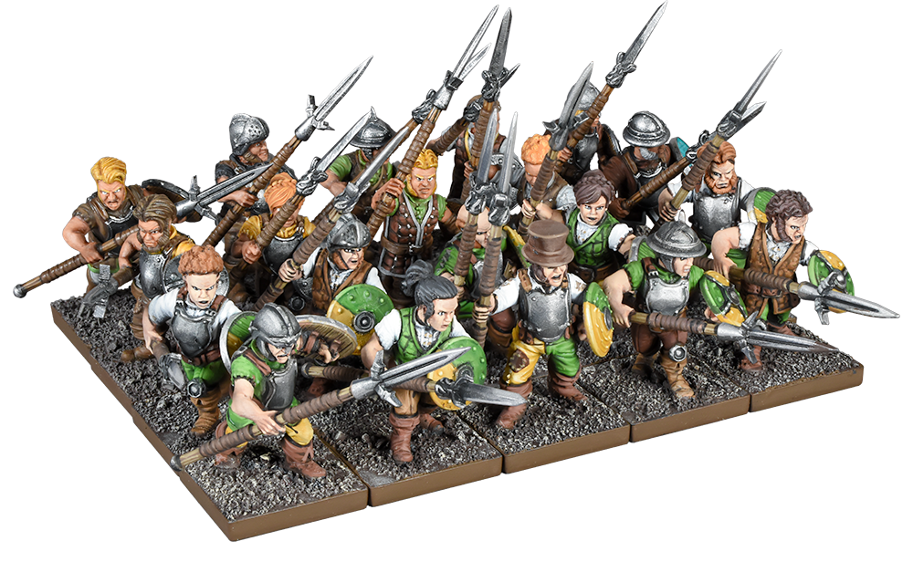 Halfling Infantry with Spears