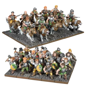 Halfling Braves / Rifles / Spearspikes & Wild Lancers Battlegroup