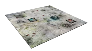 2ft x 2ft Deadzone Sector 1 Neoprene Battle Mat