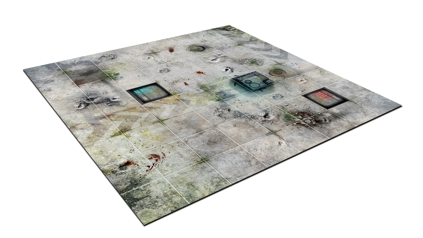 2ft x 2ft Deadzone Sector 1 Neoprene Battle Mat Gallery Image 1