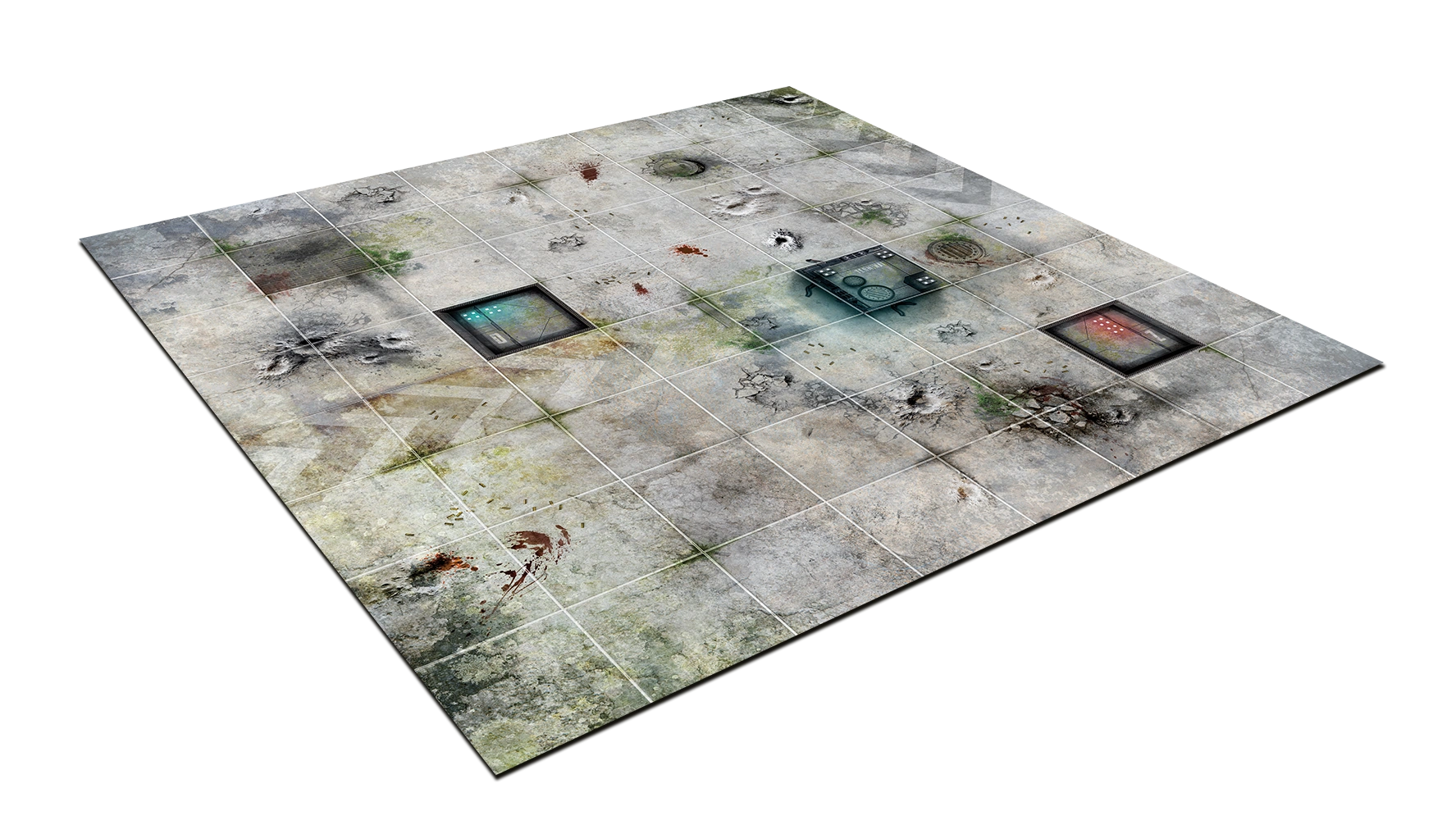 2ft x 2ft Deadzone Sector 1 Neoprene Battle Mat