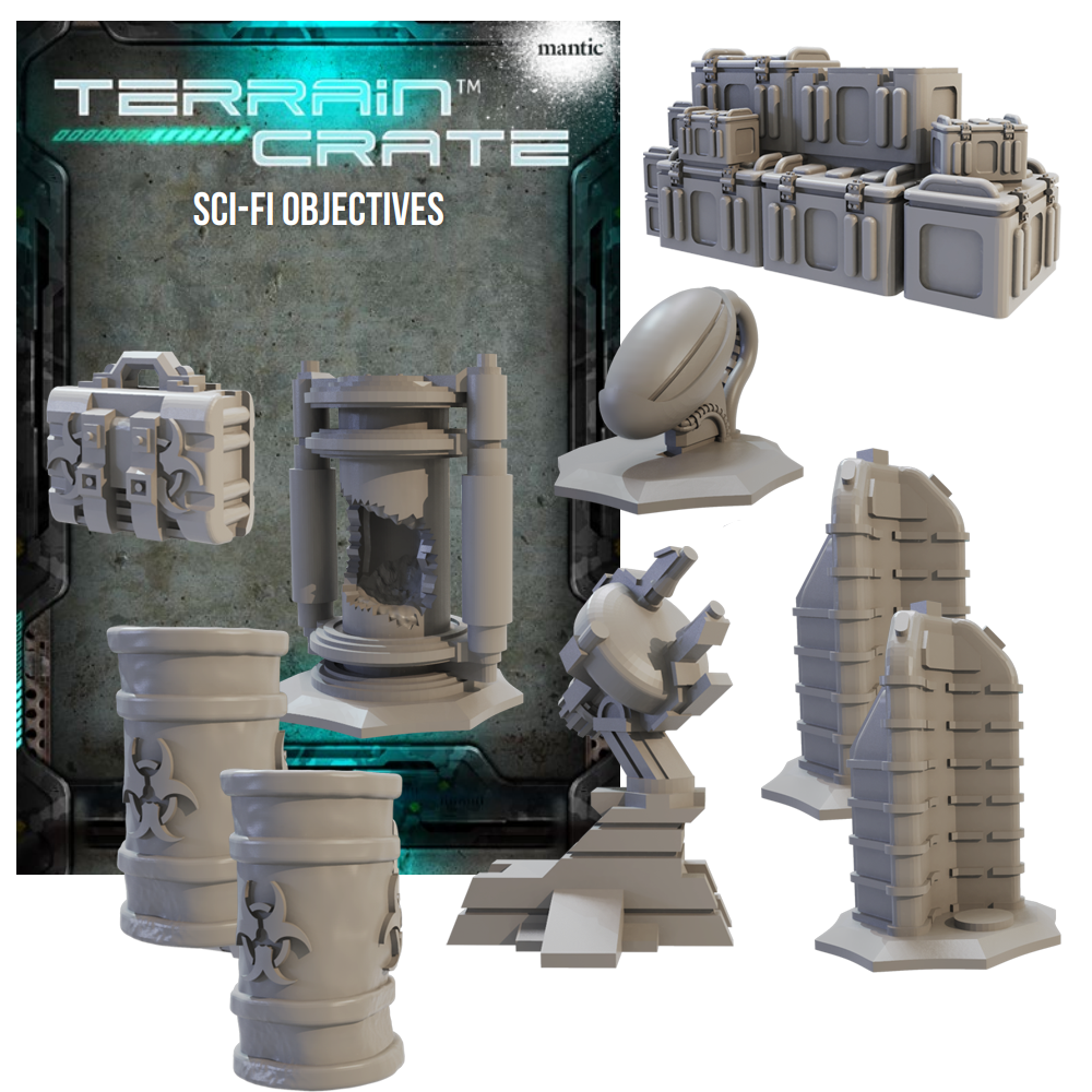 Terrain Crate sci-fi objectives Boster