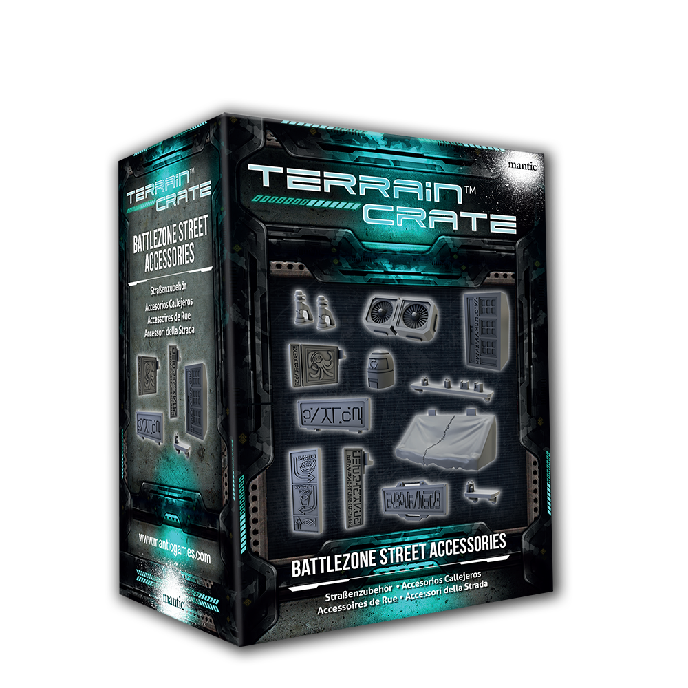 Terrain Crate sci-fi street accessories box