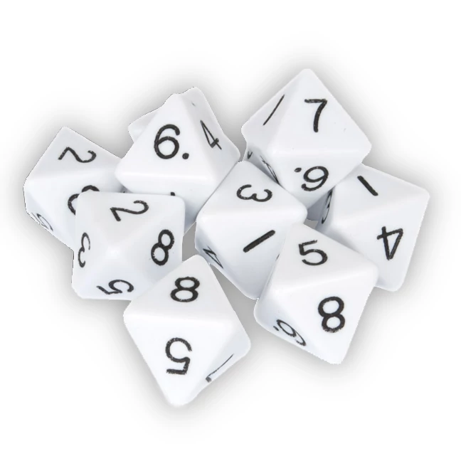 D8 Dice Set Gallery Image 1