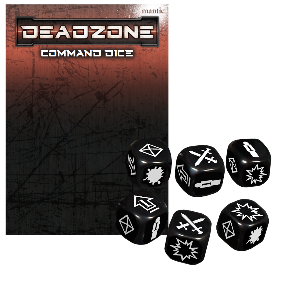 Deadzone 3rd Edition Command Dice