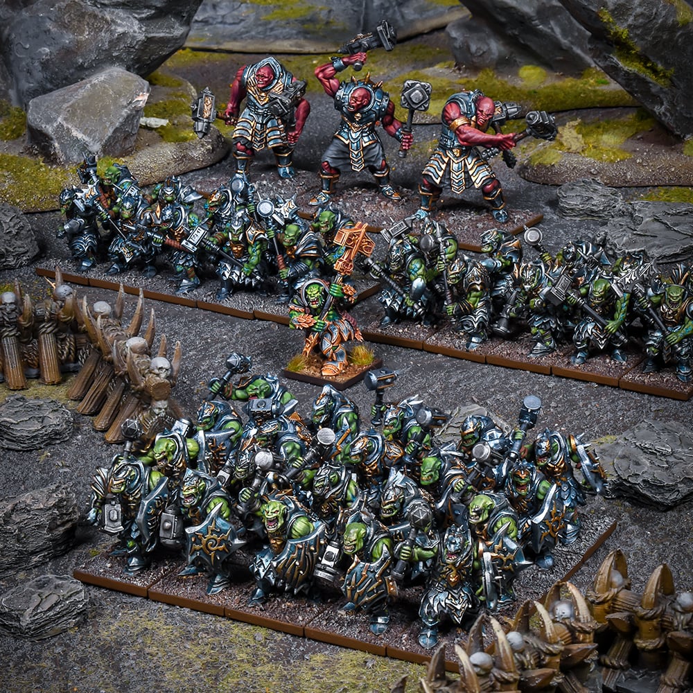 Riftforged Orc Army colour shot
