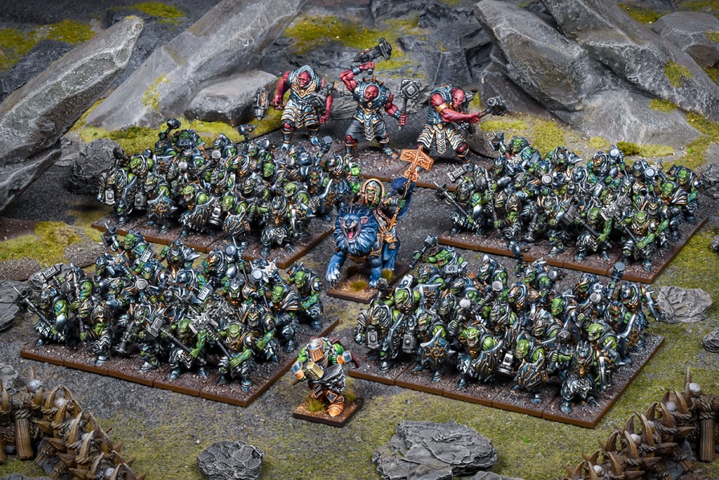 Riftforged Orc Mega Army colour shot