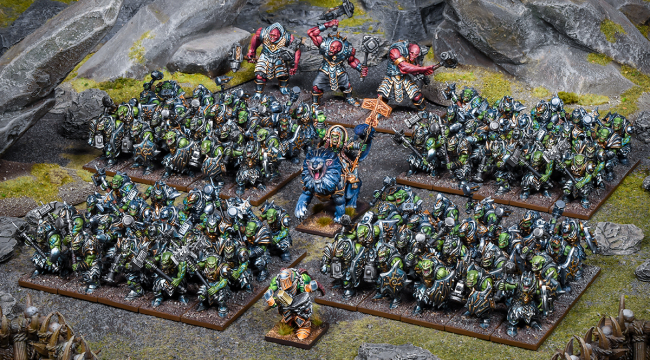 Riftforged Orc Mega Army colour shot