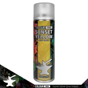 Colour Forge Sunset Yellow Spray 500ml UK ONLY