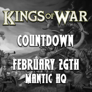 Countdown Kings of War Speed Tournament