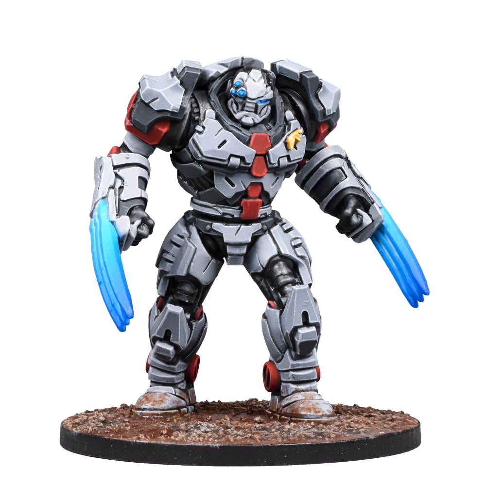 Enforcer Peacekeeper Captain with Phase Claws (Mantic Direct)