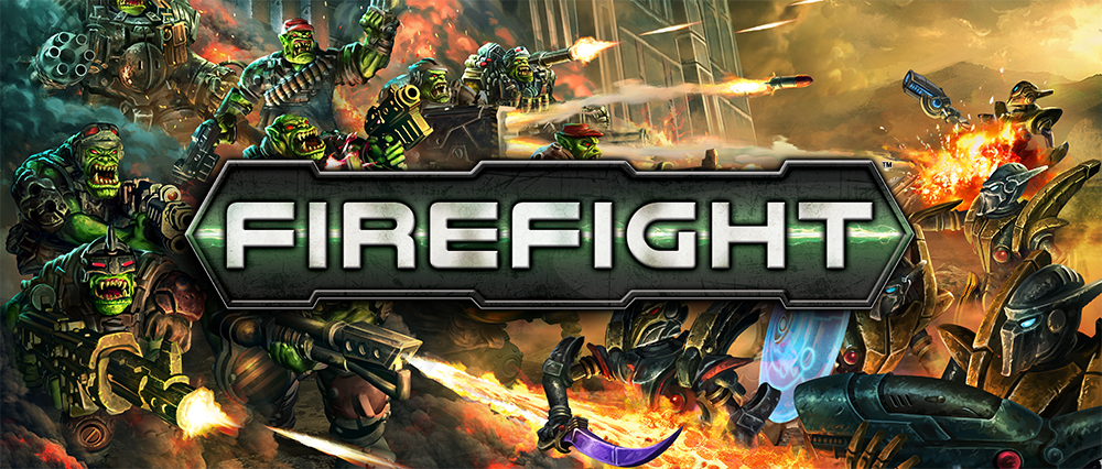 Firefight banner with logo