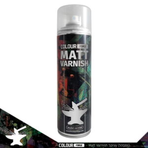 Colour Forge Matt Varnish Spray 500ml UK ONLY