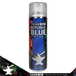 Colour Forge Republic Blue Spray 500ml UK ONLY