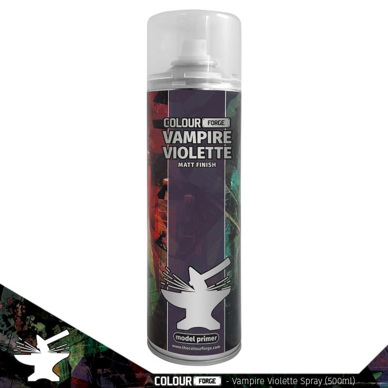 Colour Forge Vampire Violette Spray 500ml UK ONLY Colour Forge Vampire Violette Spray 500ml UK ONLY