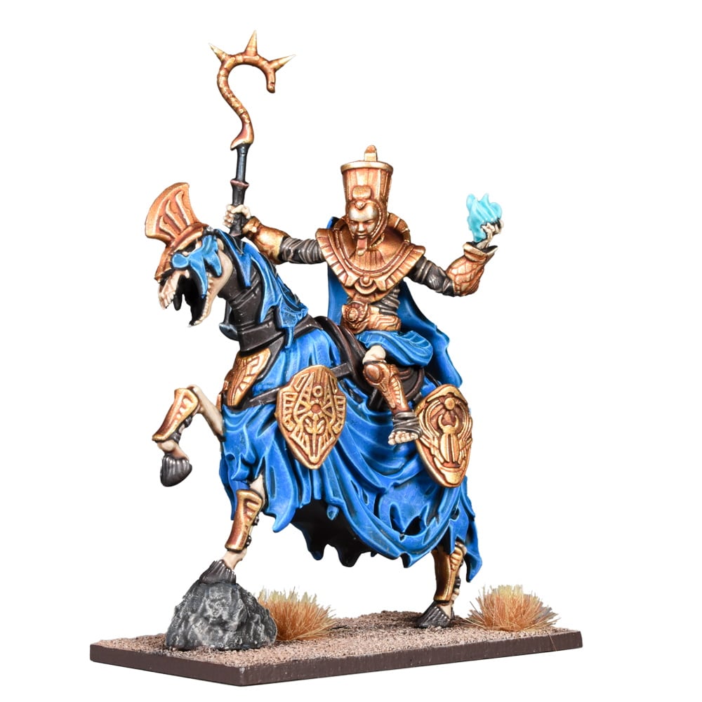 kow eod cursed high priest on horse front isolated kow eod cursed high priest on horse front isolated