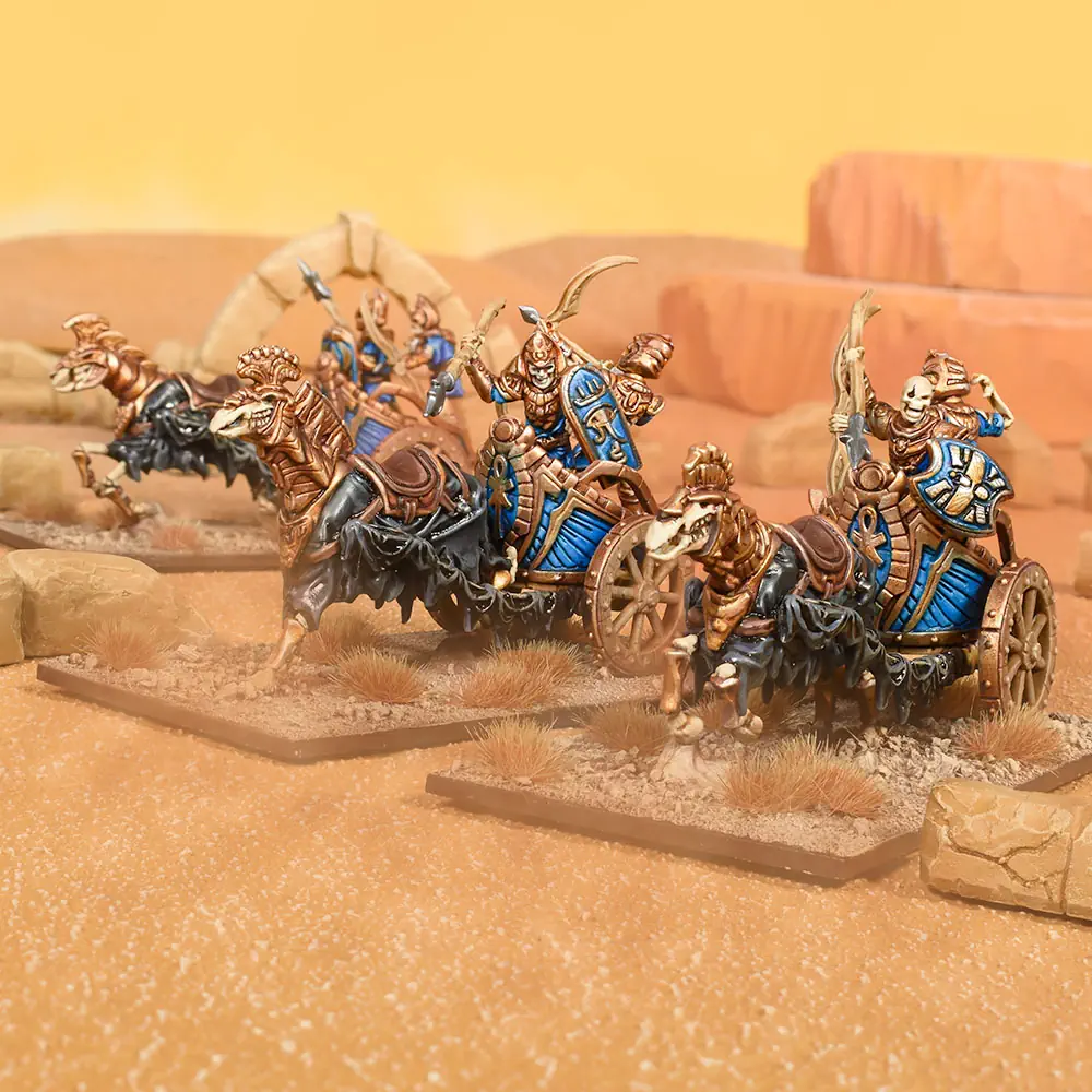 Empire of Dust Skeleton Revenant Chariots Empire of Dust Skeleton Revenant Chariots Colour Shot