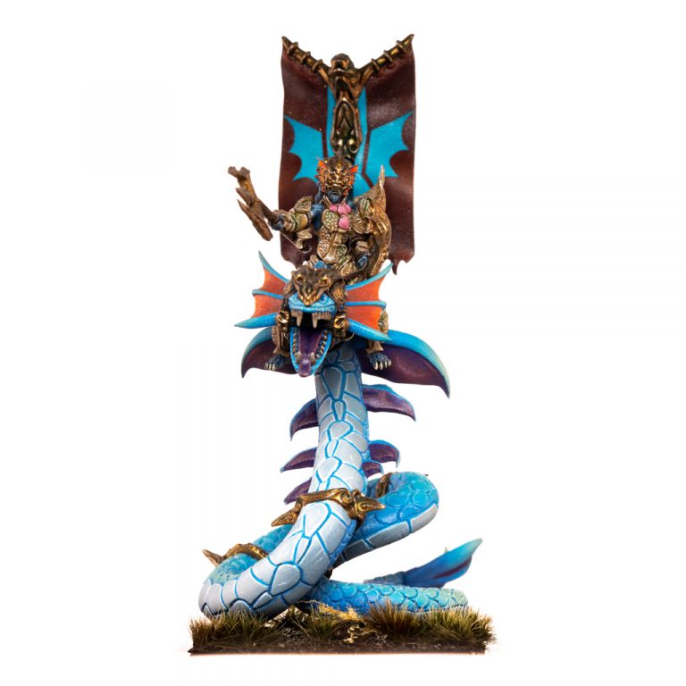 Trident Realms Naiad Wyrmriders (3) Centurion Rider Kings Of War Kow Mantic
