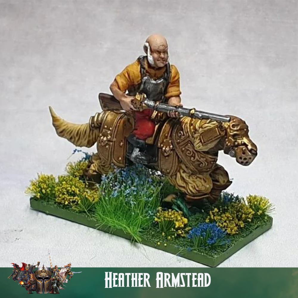 halfling rifleman on dog