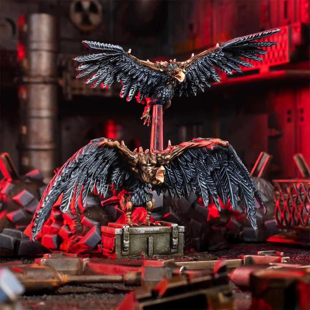 Plague murderbirds in ruins Plague murderbirds in ruins