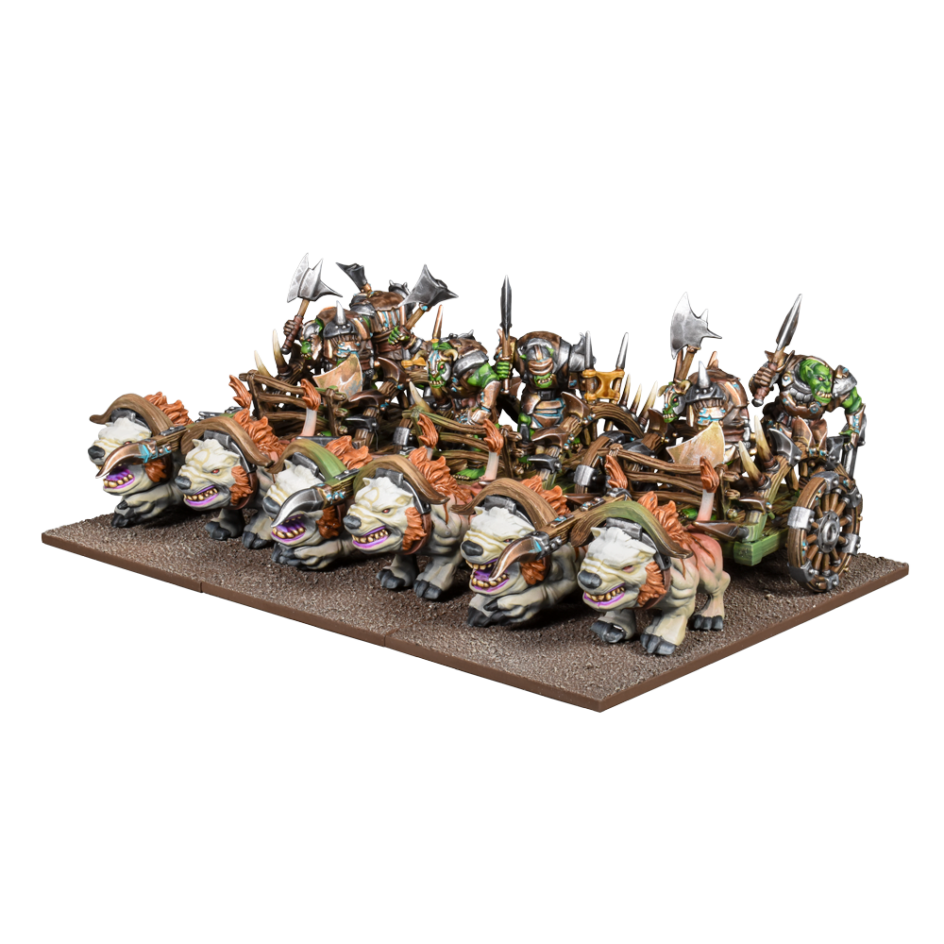 Orc Chariots / Fight Wagons - Mantic Games