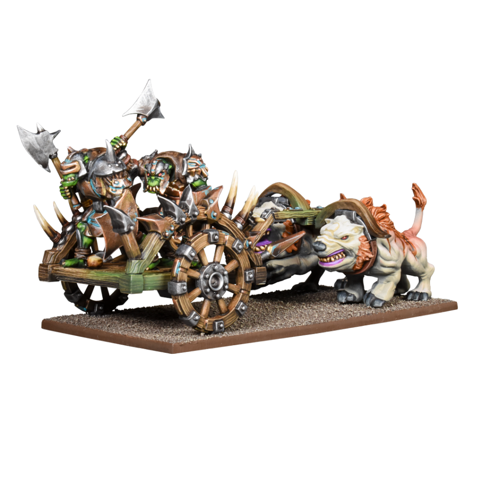 Orc Chariots / Fight Wagons - Mantic Games