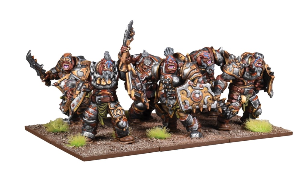 kings of war ogre warriors horde kings of war ogre warriors horde