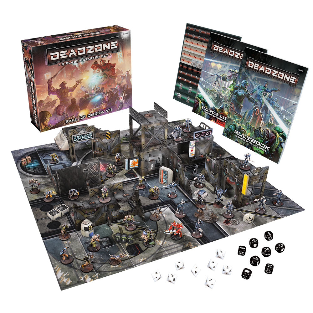 Deadzone: Fall of Omega VII 2-Player Starter Set Deadzone: Fall of Omega VII 2-Player Starter Set