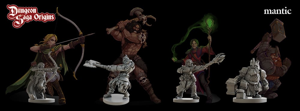 Mantic Games - MGDS01 - Dungeon Saga The Dwarf Kings