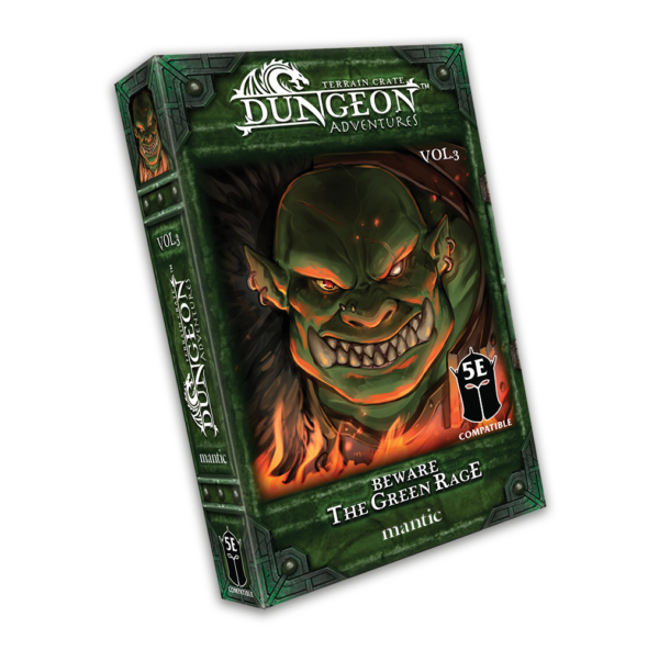 Dungeon Adventures III: Beware The Green Rage For 5E