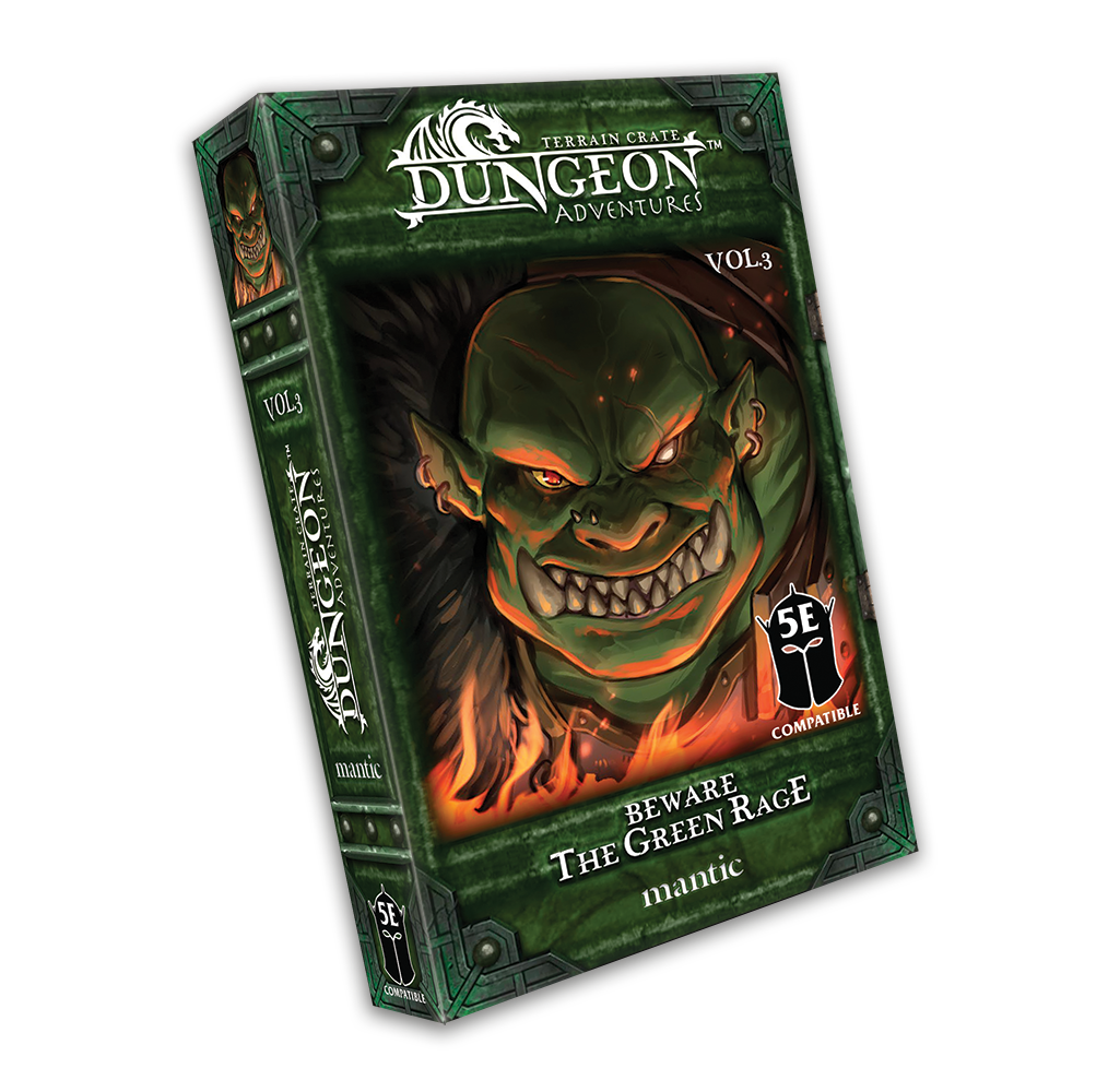 Dungeon Adventures III: Beware The Green Rage For 5E Dungeon Adventures III: Beware The Green Rage For 5E