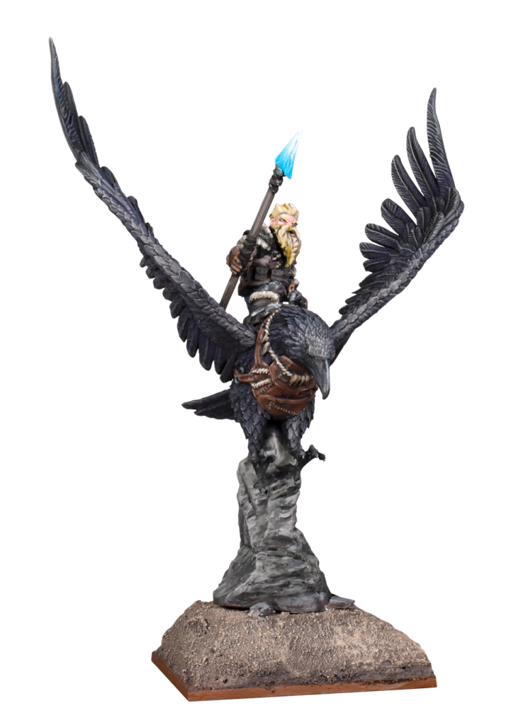 kow northern alliance frostclaw rider with spear isolated kow northern alliance frostclaw rider with spear isolated