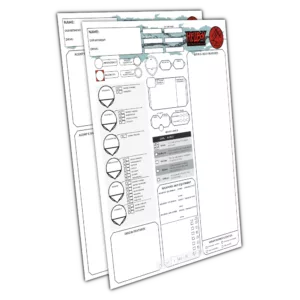 Hellboy: The Roleplaying Game Character Sheet