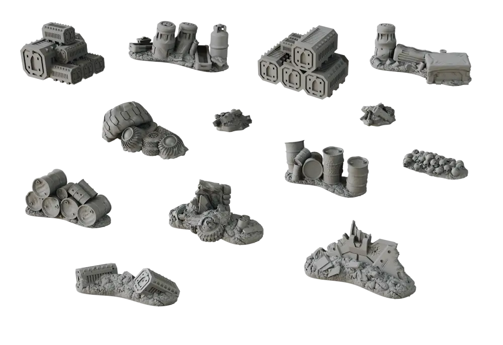 Sci-Fi Terrain: Scatter Pack Gallery Image 1