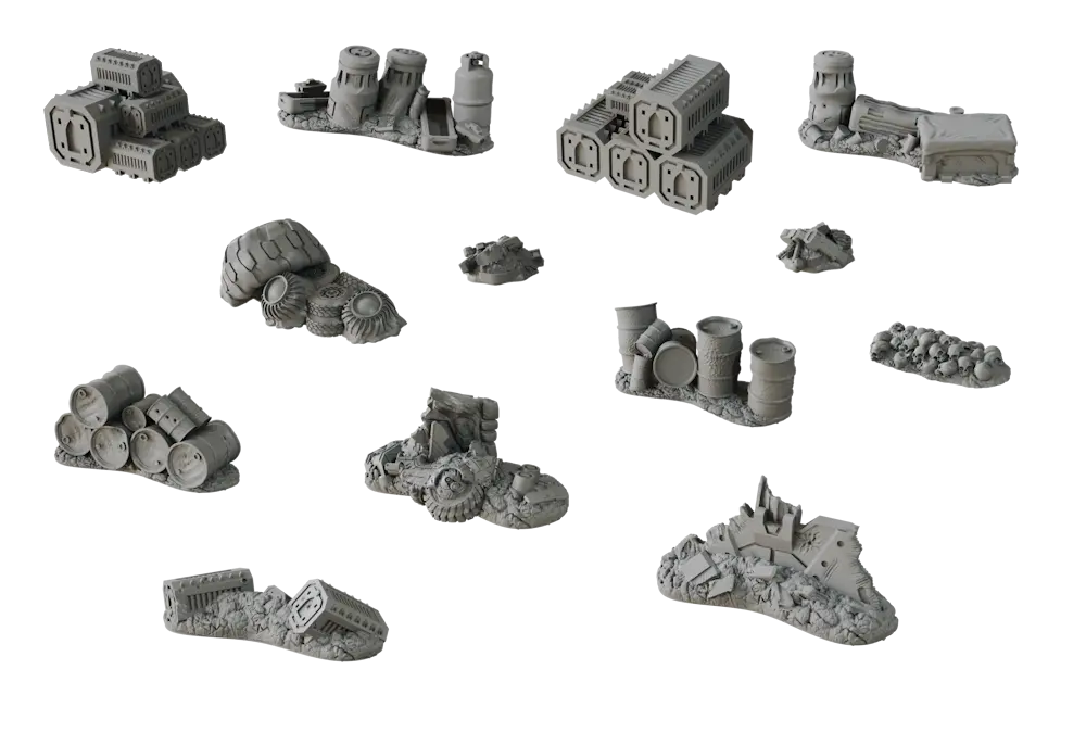 Sci-Fi Terrain: Scatter