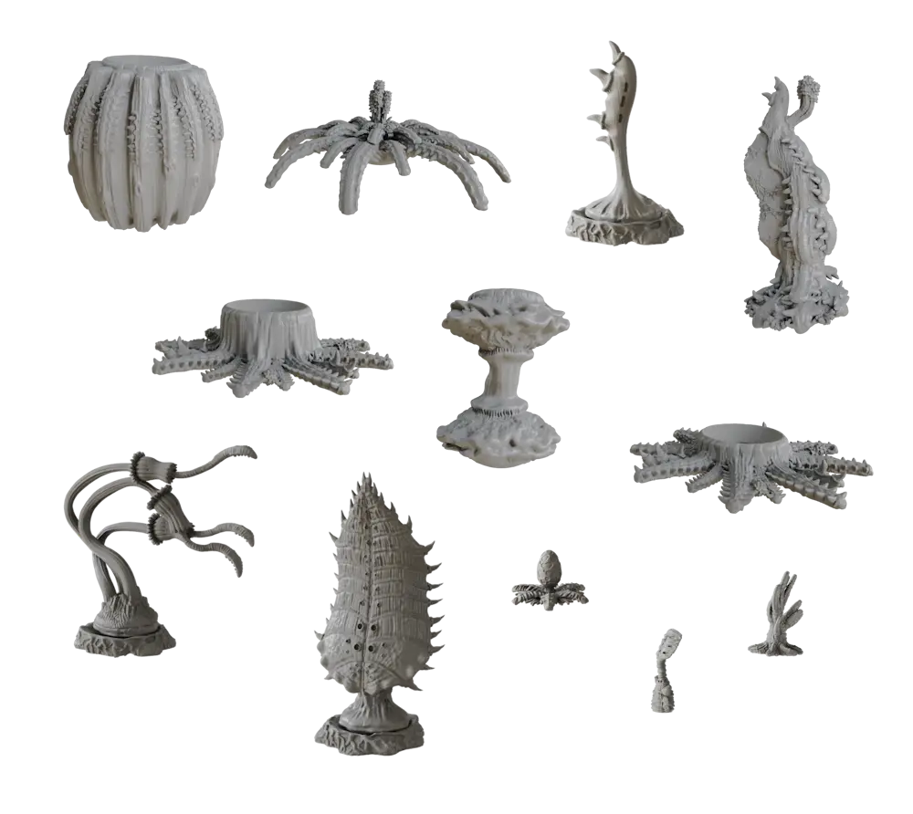 Sci-Fi Terrain: Alien Jungle