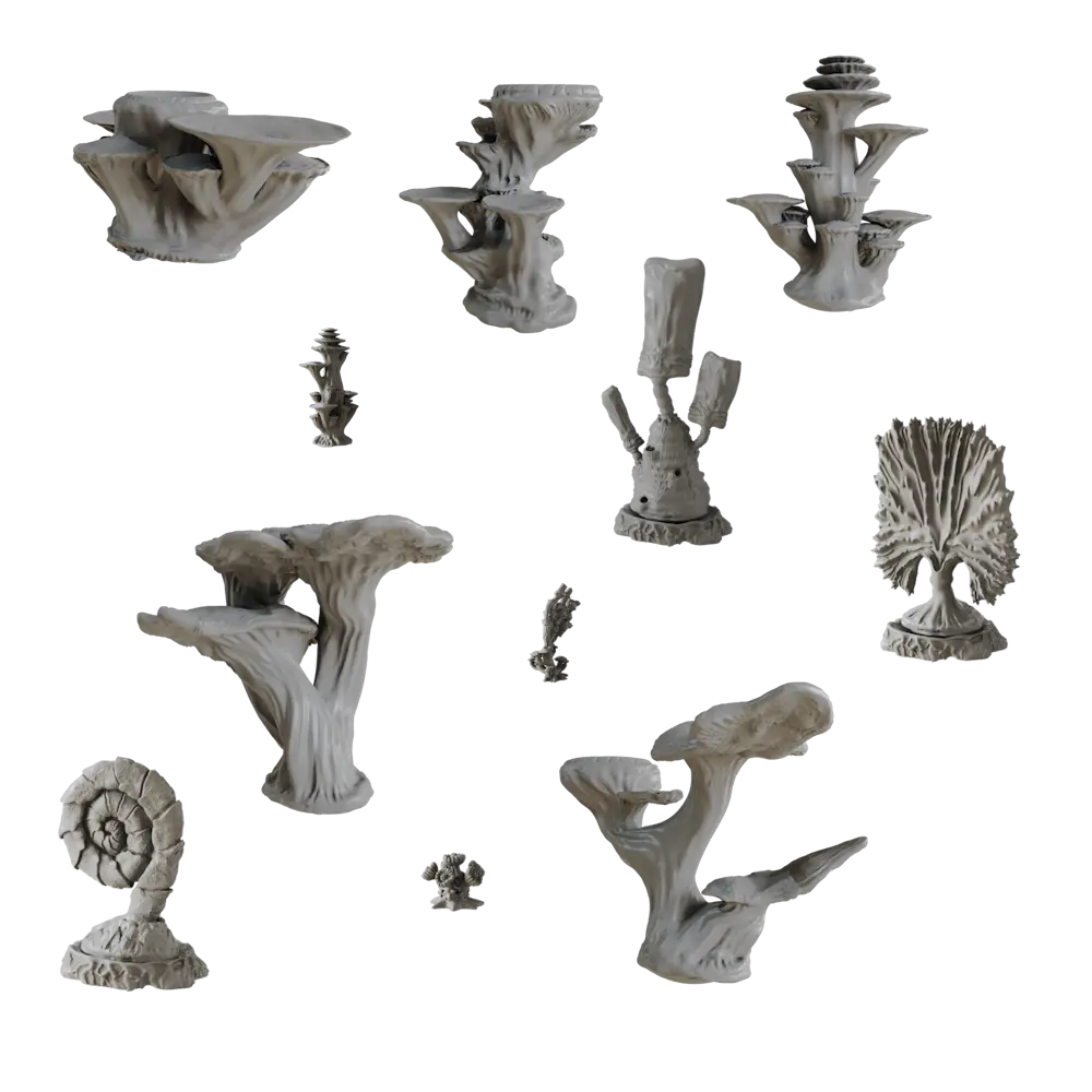 Sci-Fi Terrain: Alien Forest