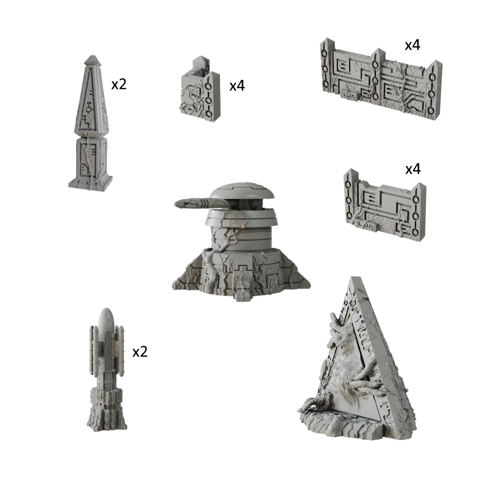 Sci-Fi Terrain: Xenos Stronghold Gallery Image 1 Sci-Fi Terrain: Xenos Stronghold Gallery Image 1