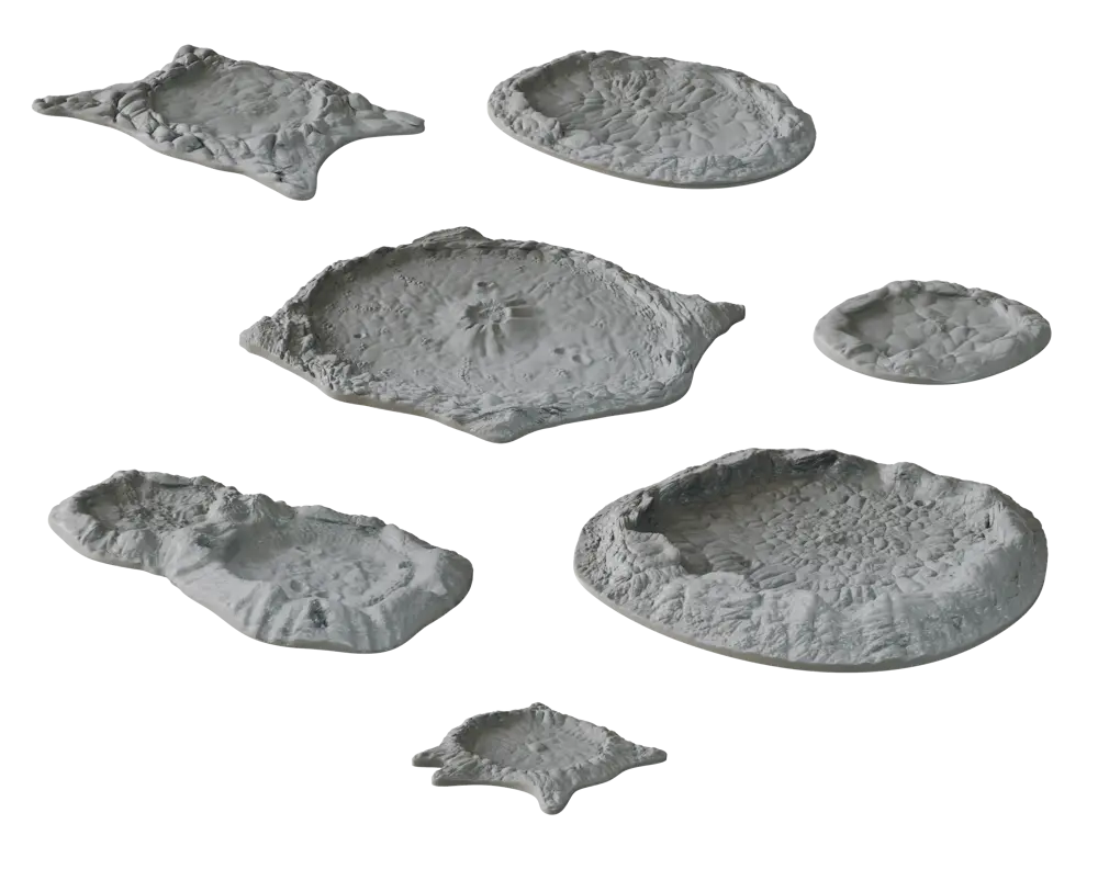 Sci-Fi Terrain: Craters