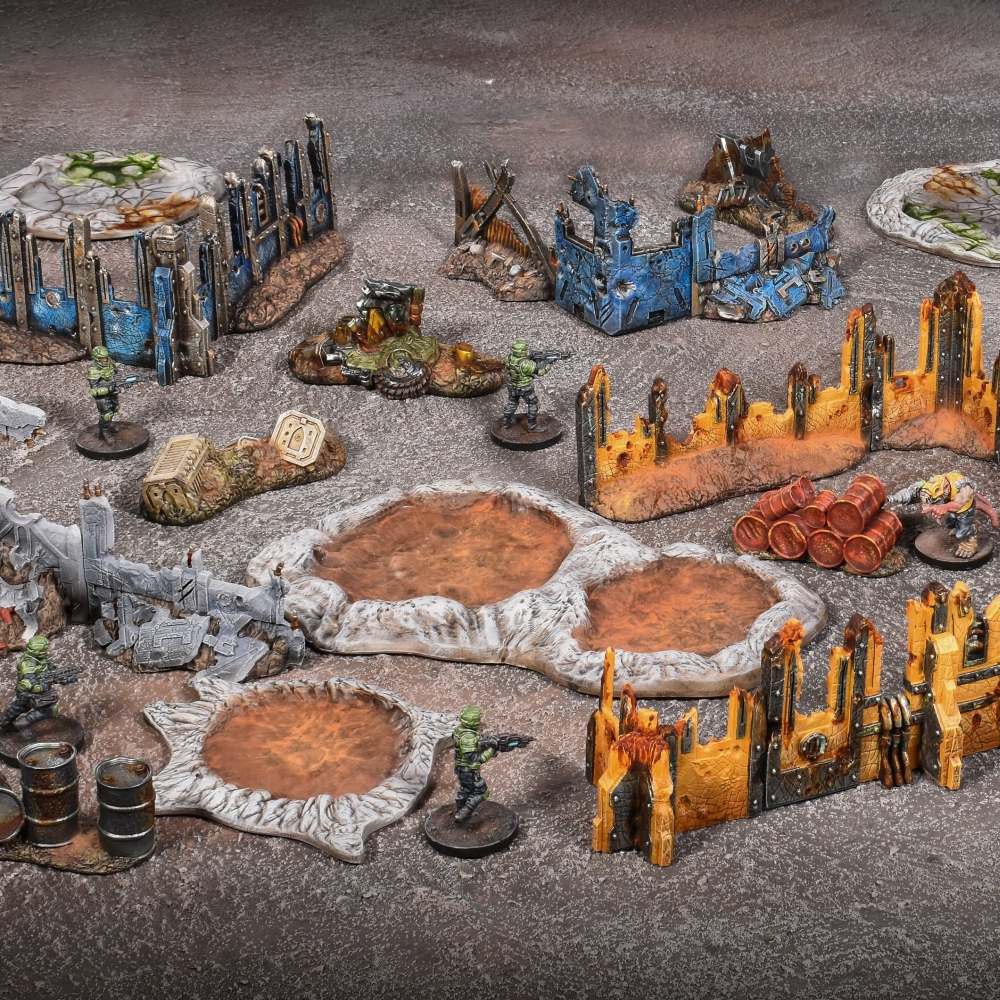 Sci-Fi Terrain: Armageddon Sector Sci-Fi Terrain: Armageddon Sector