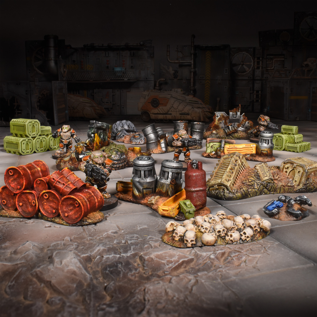 Sci-Fi Terrain: Scatter Sci-Fi Terrain: Scatter Colour Shot