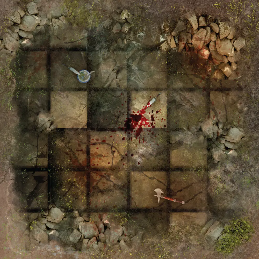 Fantasy Gaming – Neoprene Terrain Templates (x8) Gallery Image 7