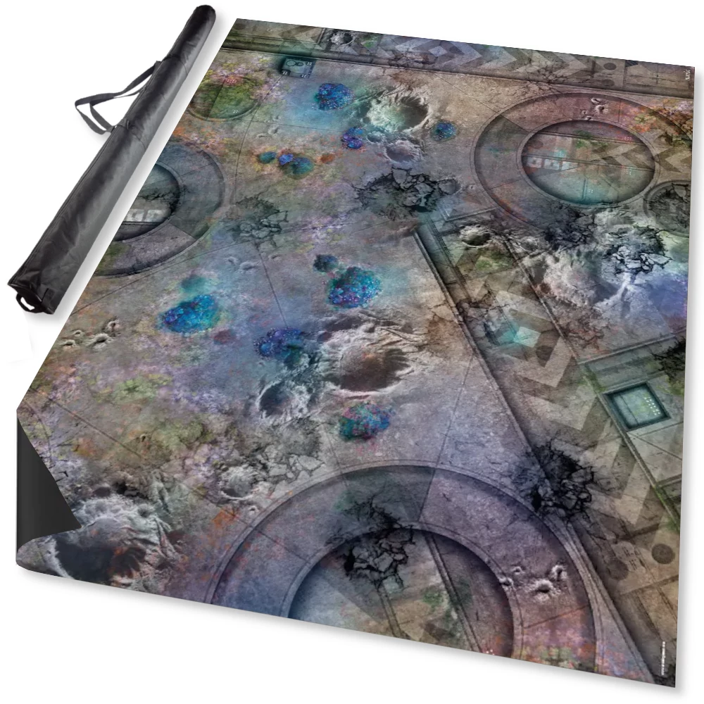60″ x 44″ Grim Battlefield Neoprene Battle Mat + Carry Bag 60″ x 44″ Grim Battlefield Neoprene Battle Mat + Carry Bag