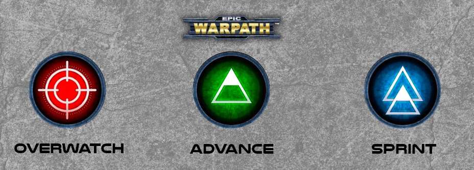 Epic Warpath Tokens for Actions