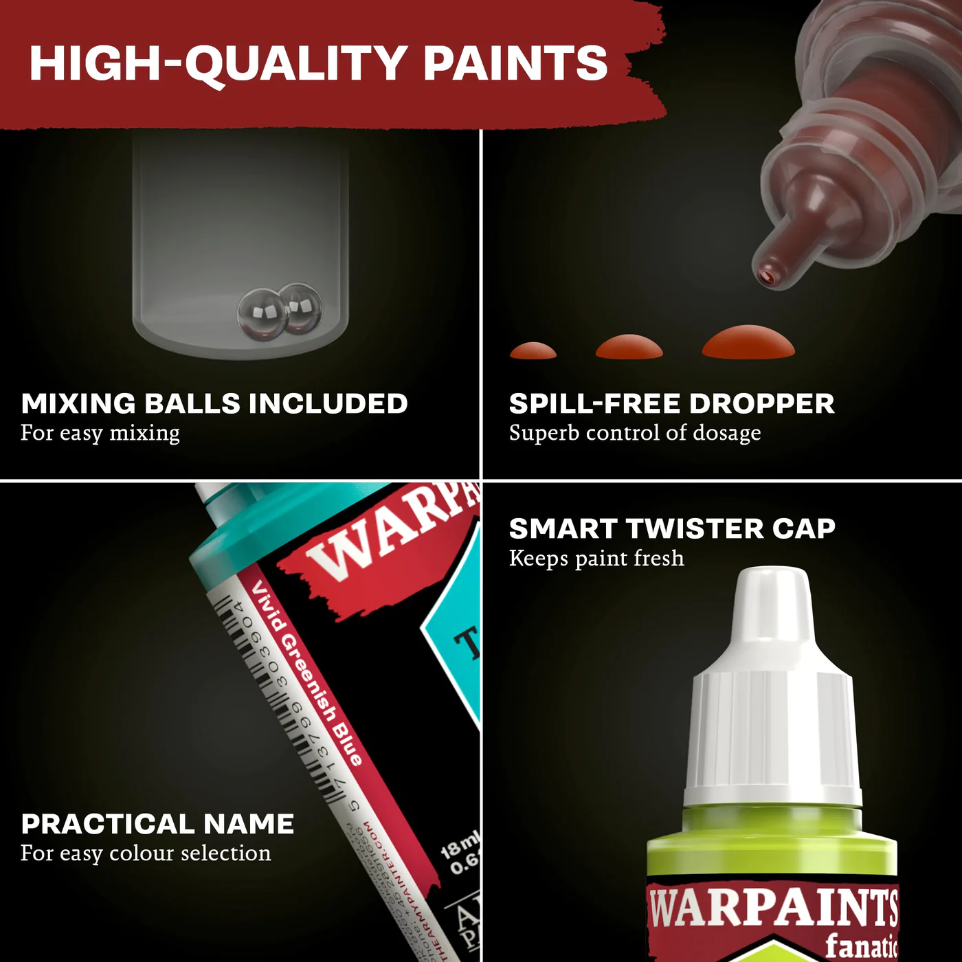 Warpaints Fanatic: Mega Set - Combo from Army Painter - Mantic Games