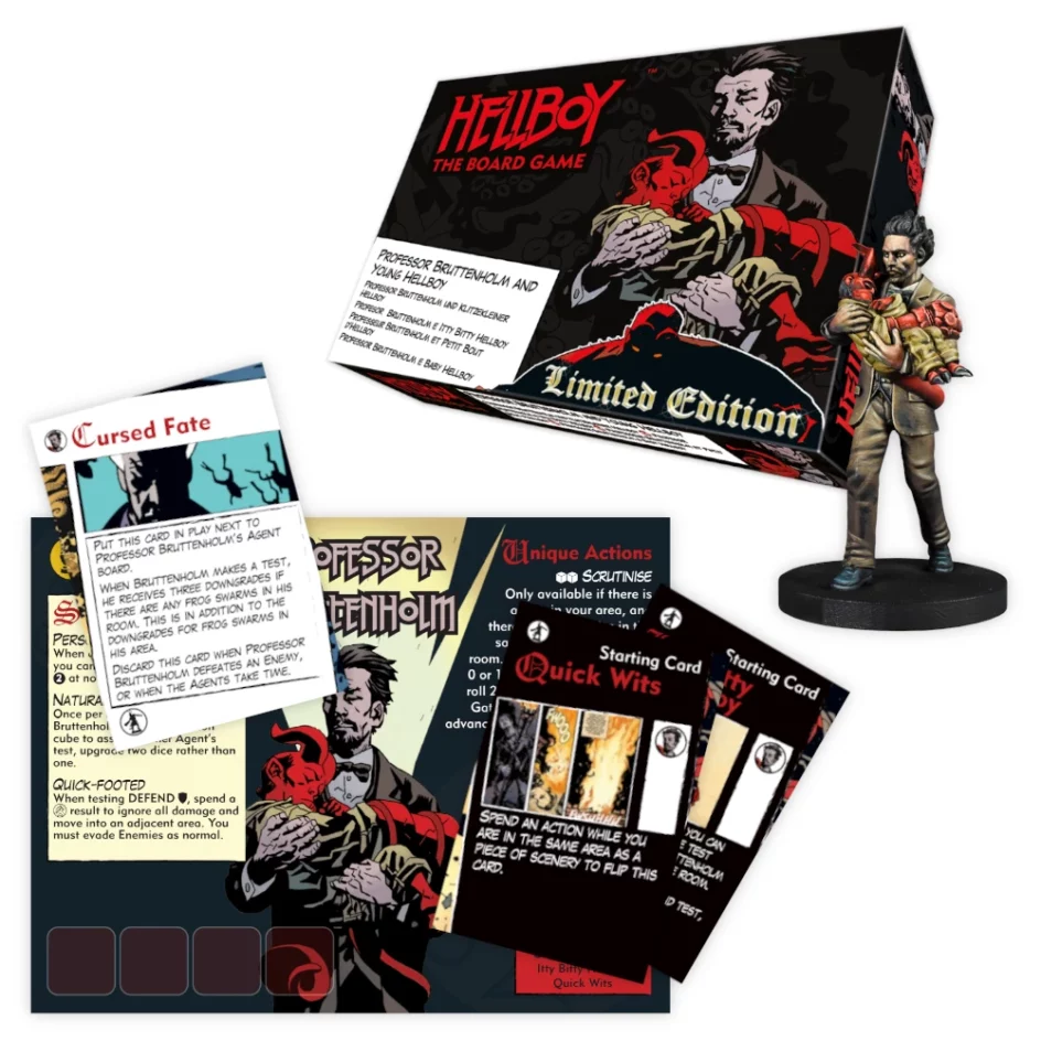 Hellboy - Professor Bruttenholm Agent Booster - Mantic Games