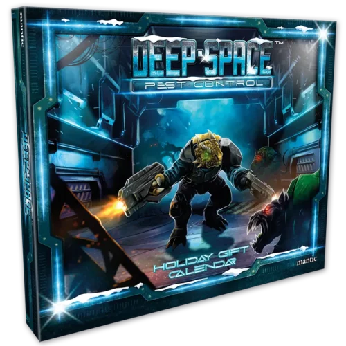 Deep Space Pest control sci fi advent calendar box
