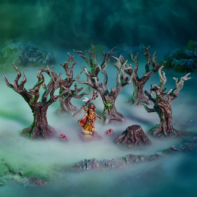 fantasy forest terrain colour shot